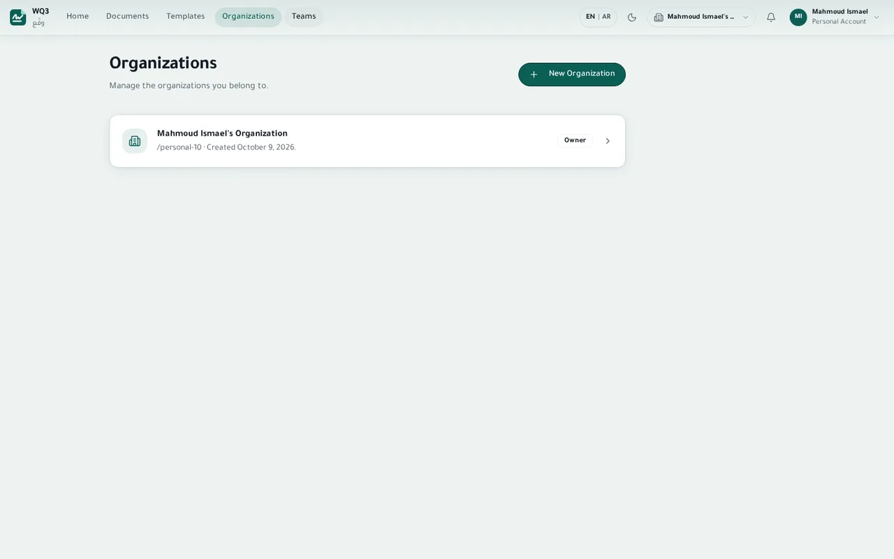Organizations